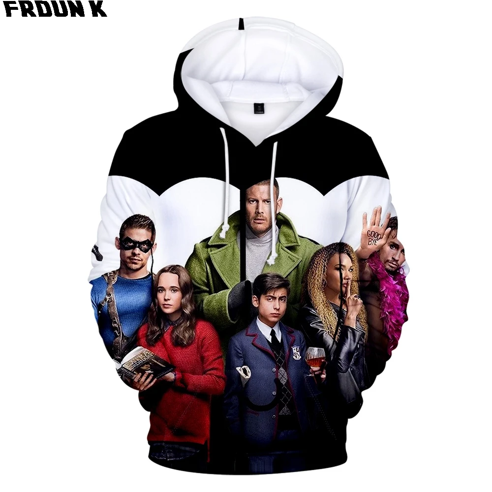 

Толстовка женская с капюшоном и принтом «Зонтик»