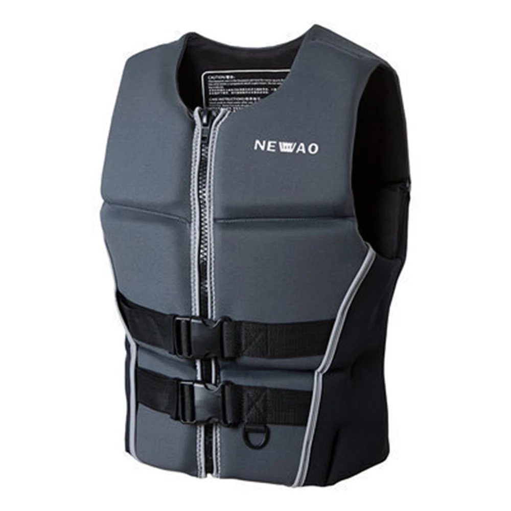 Neoprene Buoyancy Life Jacket for Adult Drifting Motorboat Universal Outdoor Swimming Boating Skiing Driving Vest Survival Suit