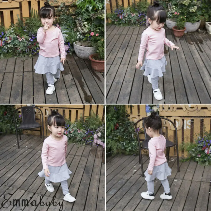 2020 г. милая Весенняя футболка для маленьких девочек хлопковая Повседневная