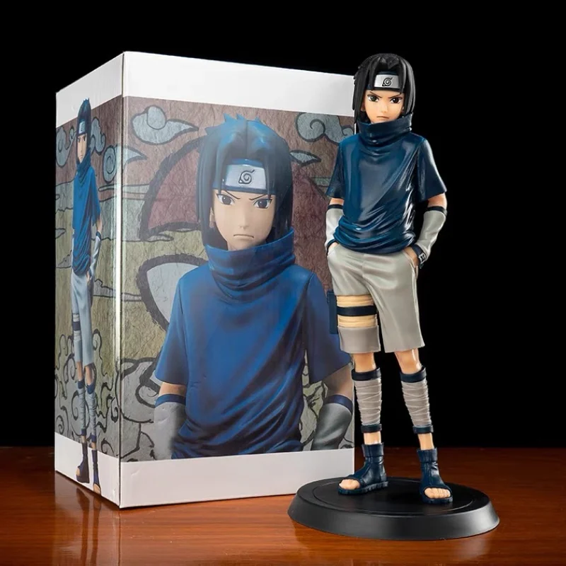

NARUTO Uchiha Sasuke Standing Posture 24cm Toys Hobbies Anime Action Figure Model Dolls Toys Kids Gift