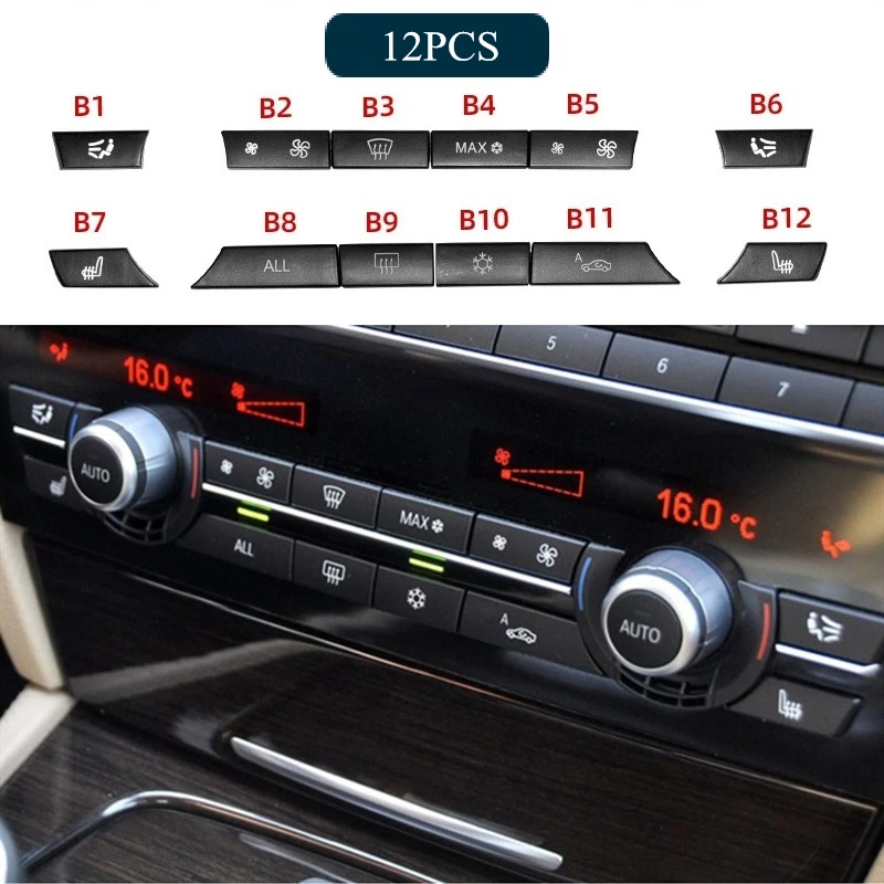 

Крышка Кнопок Кондиционера Приборной Панели Для BMW 5, 6, 7 Серий, X5, X6 (F10, F18, F06, F12, F01, F02, F15, F16) – Замена