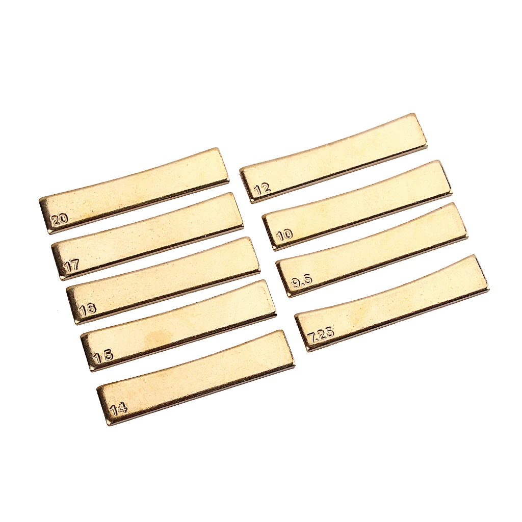 

Metal Guitar Fret Press Inserts Guitar/Bass Luthier Repair Tool Brass