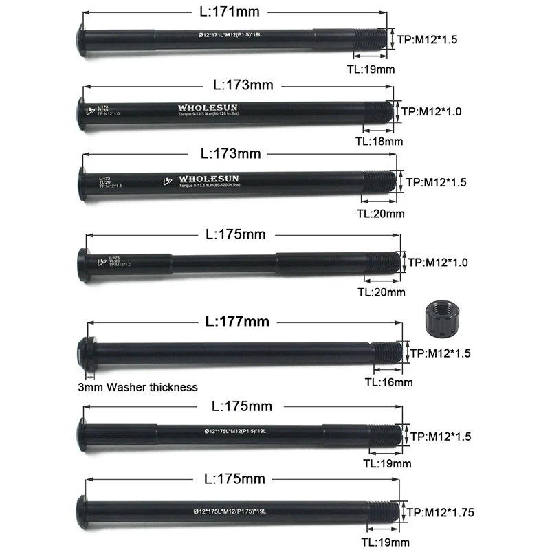 Велосипедная сквозная ось велосипедные быстросъемные ступицы трубчатый вал