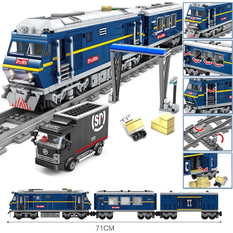 Высокотехнологичный конструктор KAZI с пультом дистанционного управления для