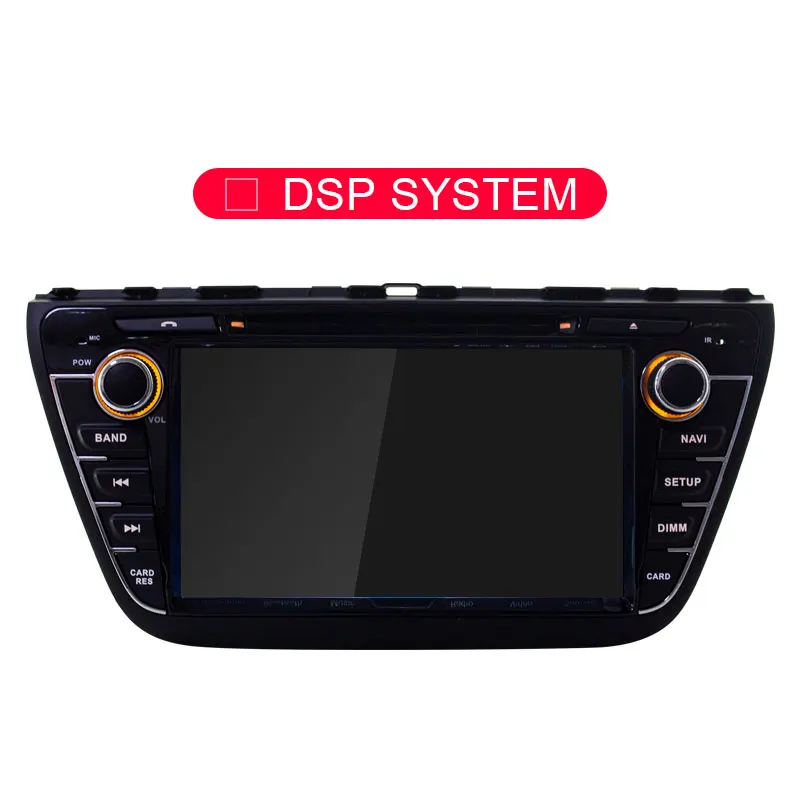 JDASTON 2DIN Android 9,0 автомобильный dvd-плеер для Suzuki SX4 S-Cross 2013 Мультимедиа gps Радио стерео 4G+ 64G Восьмиядерный - Цвет: NO DSP