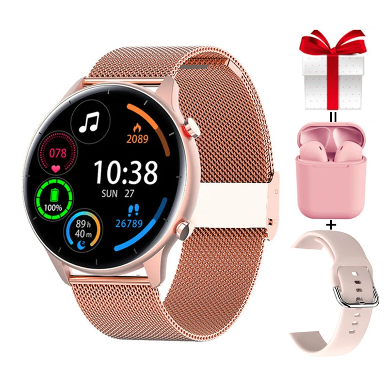 

Смарт-часы для мужчин и женщин, водонепроницаемые, IP68, Bluetooth