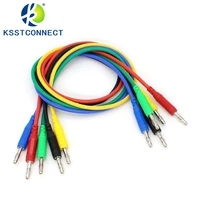 tl201 high quality 13awg flexible silicone wire 4mm bananna plug patch cord test lead