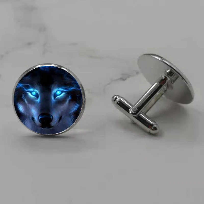 Nymph Скандинавское колдовство муранское стекло волк круглые манжеты День