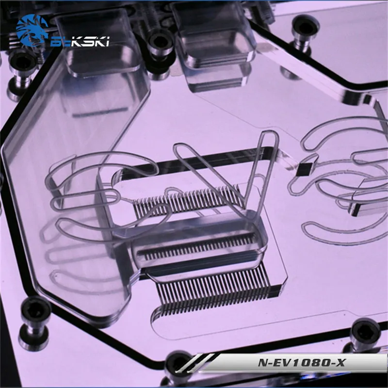 Bykski полный охват GPU водный блок для EVGA GTX1080 GTX1070 FTW видеокарта N EV1080 X|gpu water block|water
