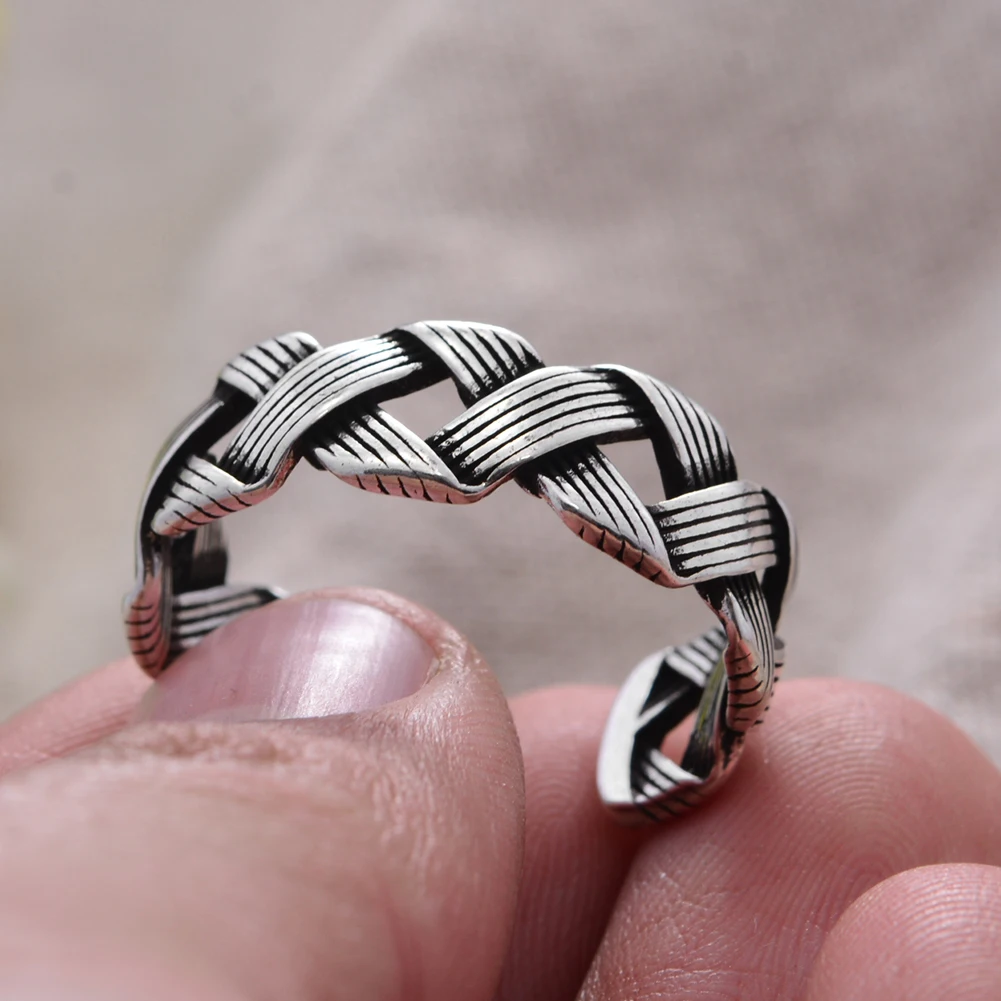 30% Silver Plated Customized Retro Cross Female Finger Rings Promotion New Year Gift No Fade | Украшения и аксессуары