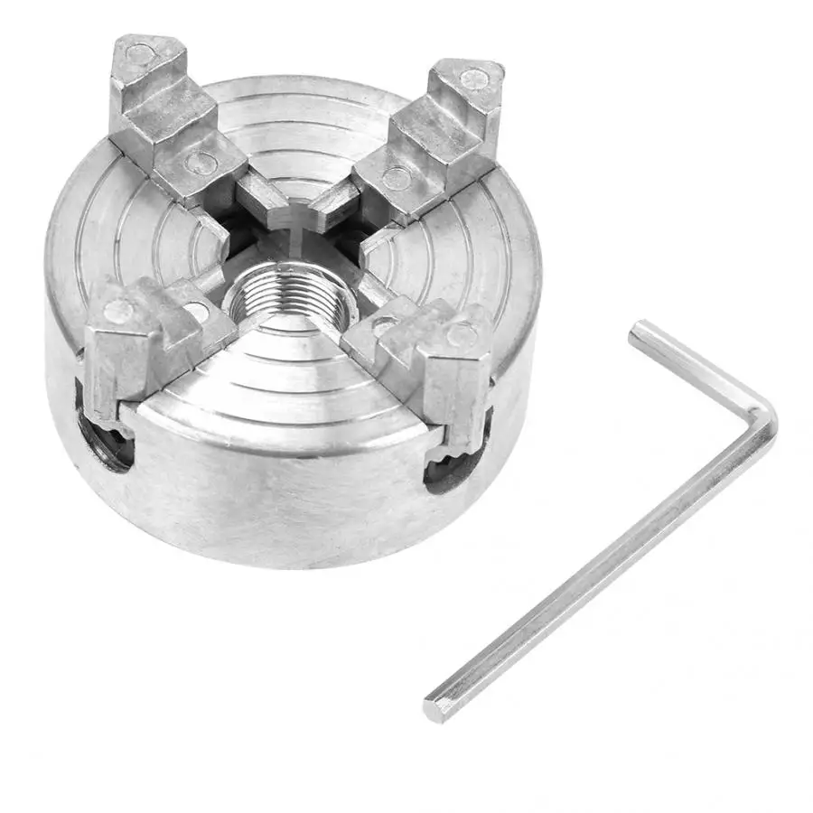 Z011A цинковый сплав 4 кулачковый токарный патрон зажим аксессуар для мини