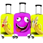 Чехол для чемодана, эластичный, забавный, с бананом, для чемоданов размером 18 ''-32''