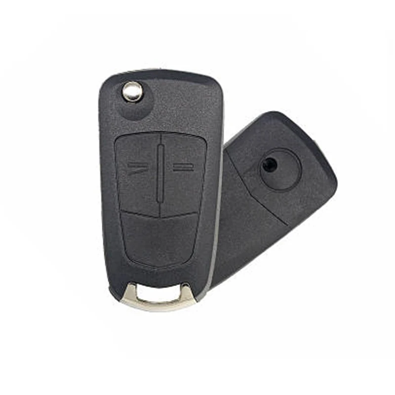 

DAKATU 5PCS 3 BUTTON FLIP FOLDING REMOTE KEY SHELL FOR OPEL Andra Replacement Shell HU46 Key Blade