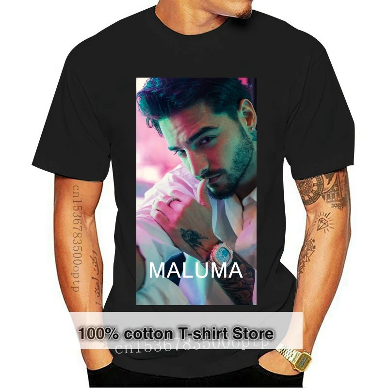 

Maluma T shirt malume happy 4 heart