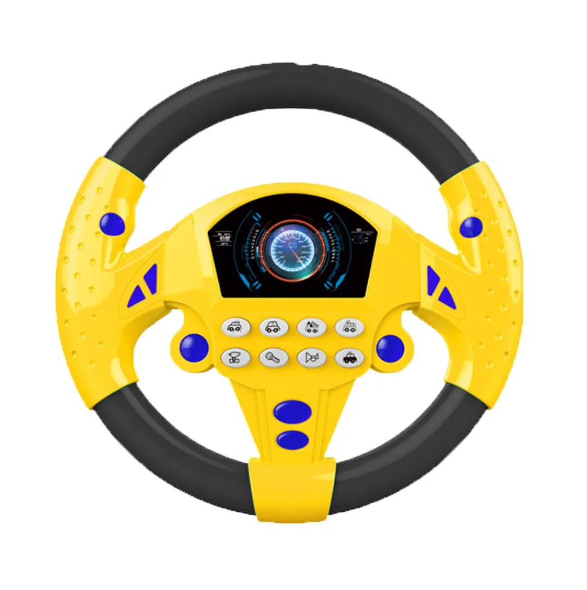 Electric Musical Instruments Baby Steering Wheel Development Educational Toys For Children Birthday Gift 20.5*19.7*6 cm |