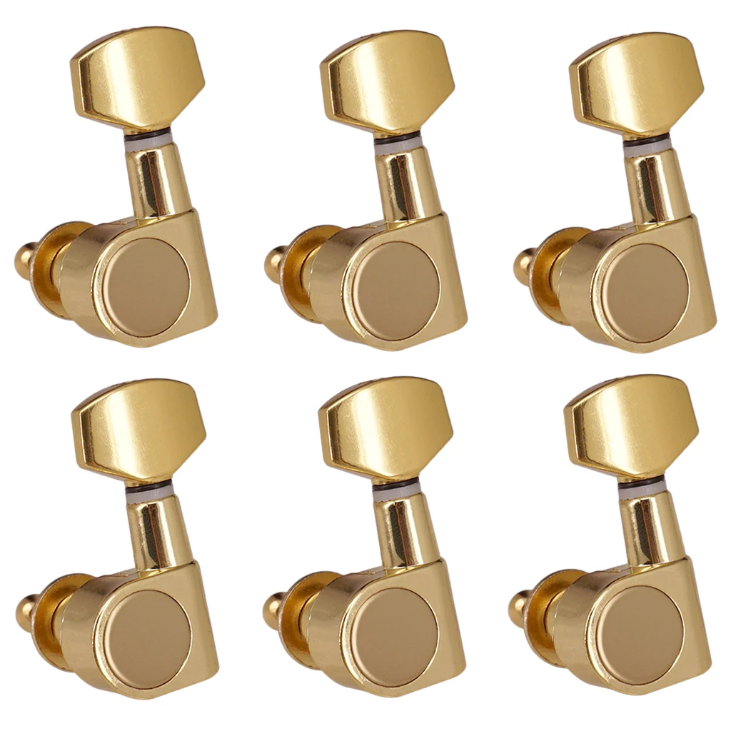 

6 Pieces Guitar Tuning Pegs Machine Heads Guitar Strings Tuning Peg Tuner (6 Links)