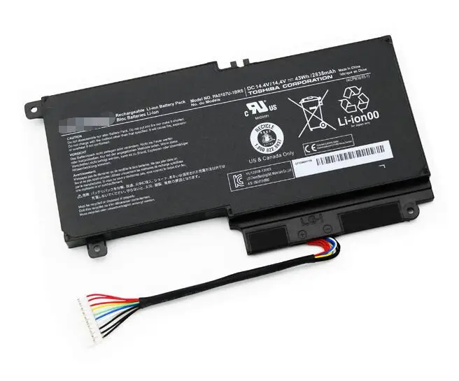 Новая Оригинальная батарея для Toshiba Satellite фотосессия P50 P50T P55 14 8 в 43WH | Компьютеры и