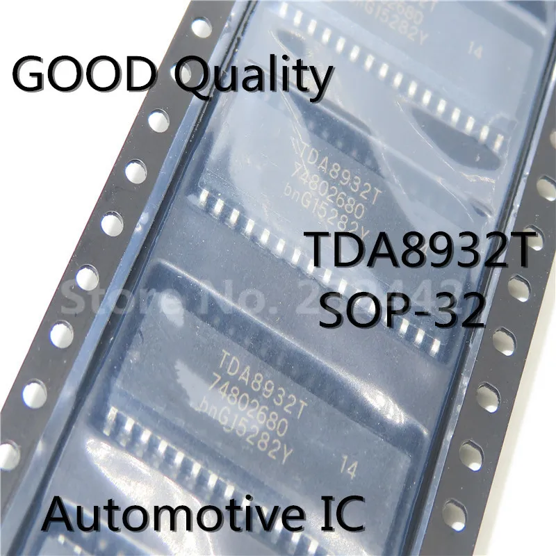 

5PCS TDA8932T = TDA8932BT SOP-32 LCD 2*15W Class D Stereo Chip In Stock