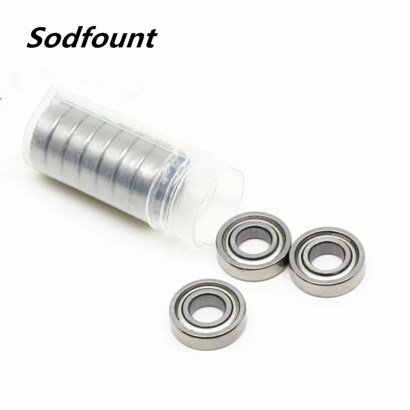 10 шт. высокоскоростной нестандартный миниатюрный шарикоподшипник с глубоким