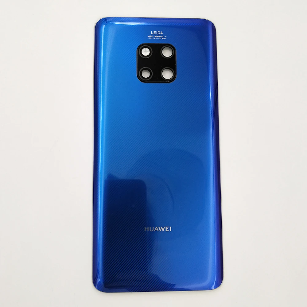 Оригинальный стеклянный корпус Huawei Mate 20 Pro задняя крышка батарейный отсек для Mate20