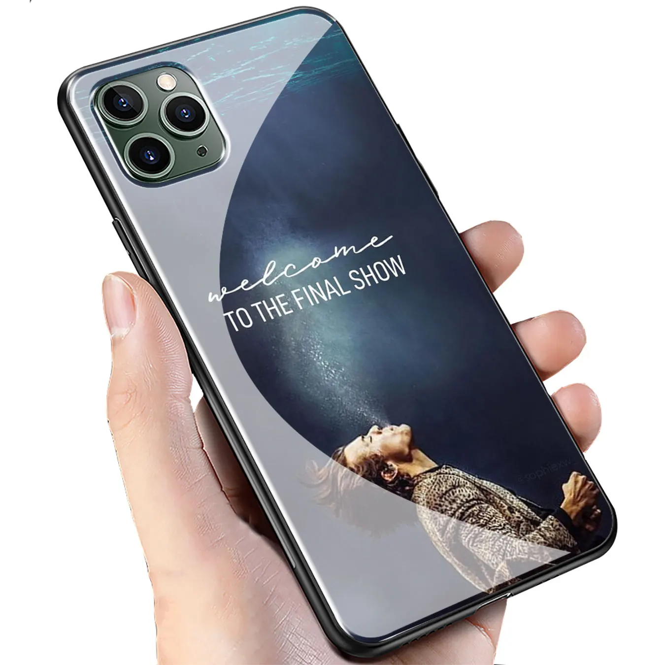 Чехол из закаленного стекла для телефона iPhone 11 Pro XR X XS Max 6 6S 7 8 Plus 5 5S SE |
