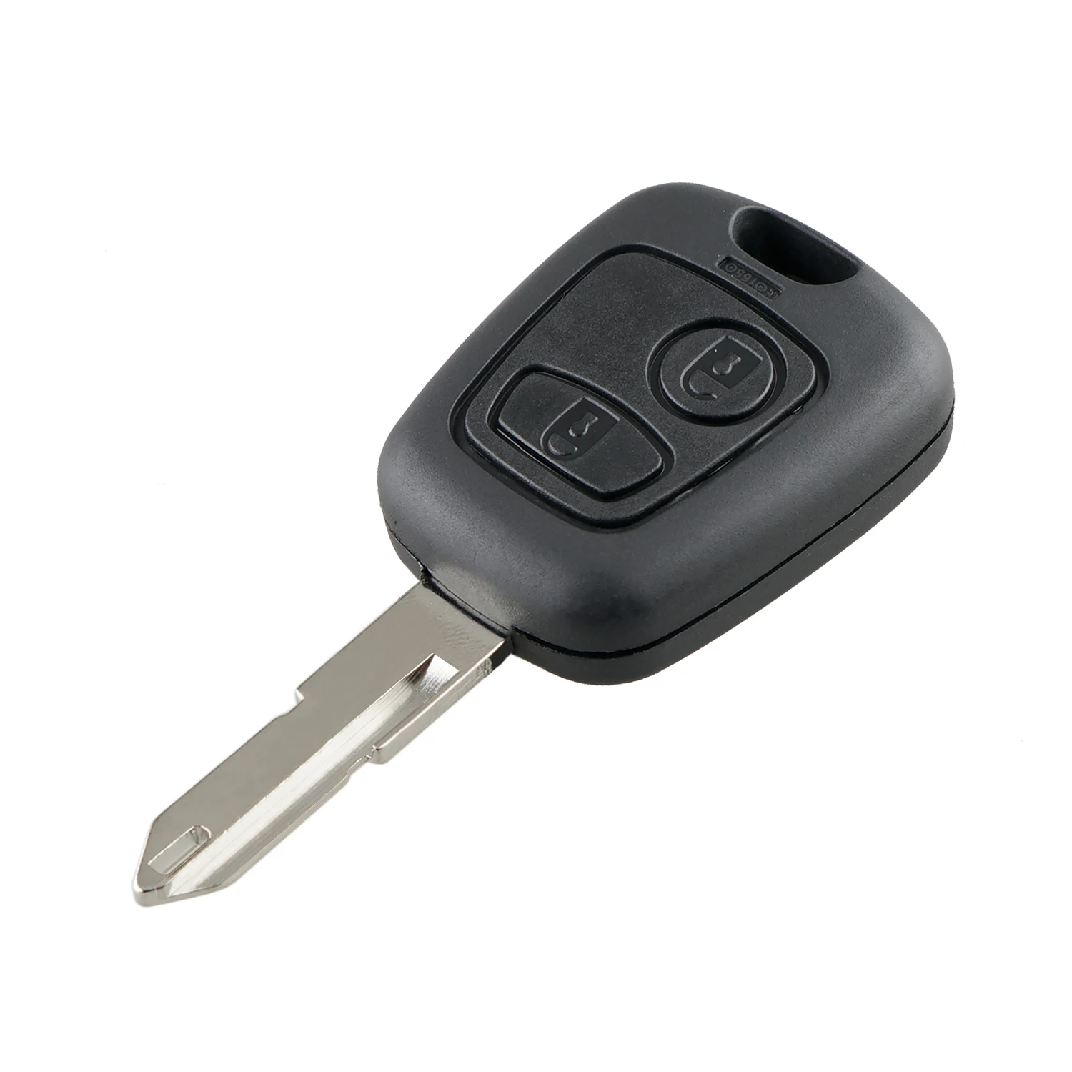 BHKEY 2 кнопки NE73 лопасти дистанционного ключа Fob контроллер для PEUGEOT 206 433/434 МГц