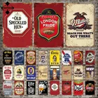 Винтажные искусственные античные декоративные металлические налет, пивные картелы, металлические наклейки Karhu, ретро постер для украшения паба, мужской пещеры