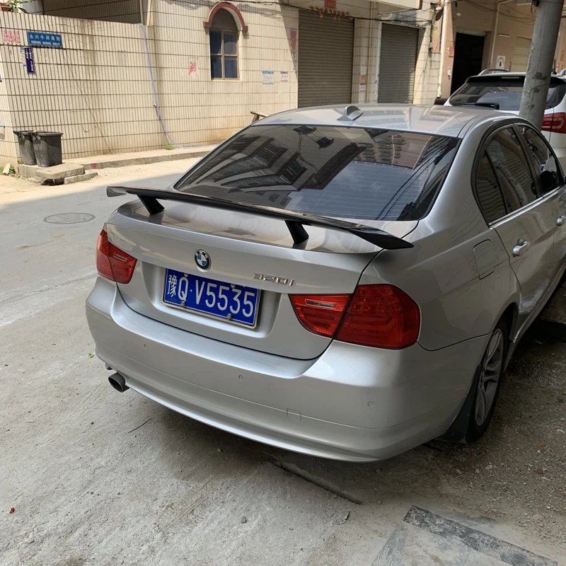 Спойлер для багажника BMW E90 GT style из углеродного волокна/FRP 318i 320i 325i 330i 2005-2011 tail CF |
