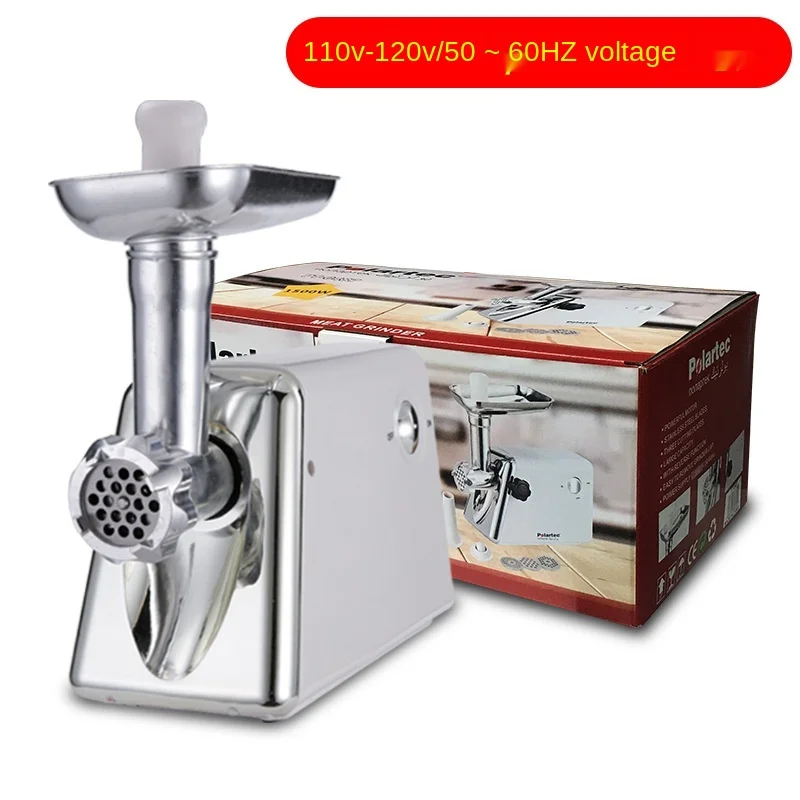 

110V220V electric meat winch marine export meat kebab machine stainless steel meat crusher enema machine pepper