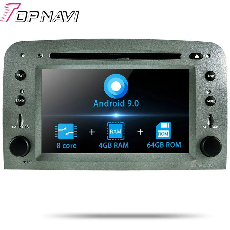 Topnavi Android 9,0 Восьмиядерный автомобильный dvd-плеер для Alfa Romeo 147: 2005-Alfa Romeo GT: 2007-Стерео gps навигация Емкостное радио