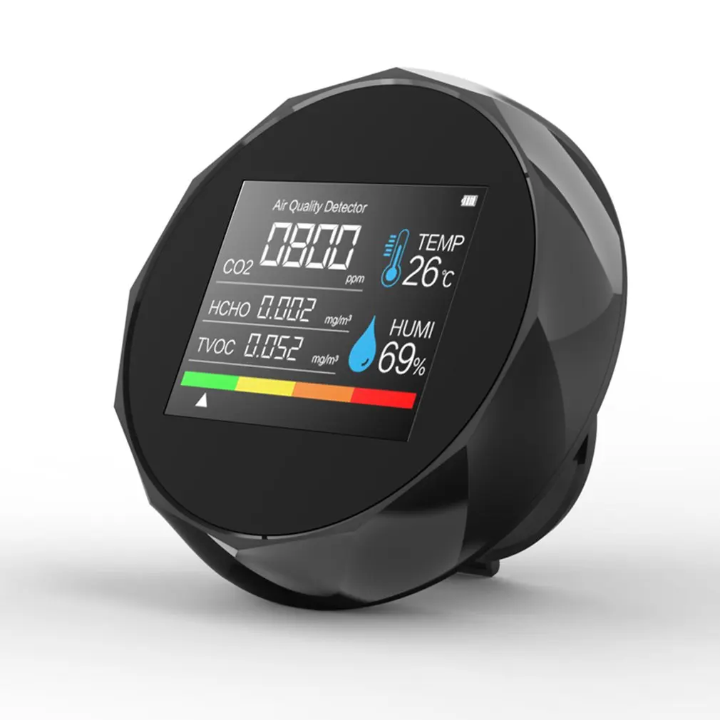 Многофункциональный детектор углекислого газа качества воздуха и концентрации