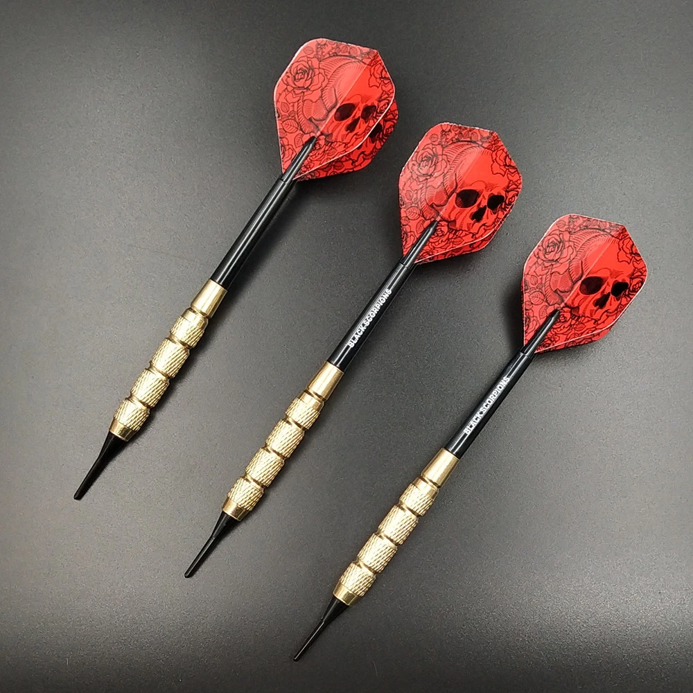 

18g Soft Tip Darts Professional Electronic With Darts Nylon Soft Tip Point Dardos Accessories Fox Smiling