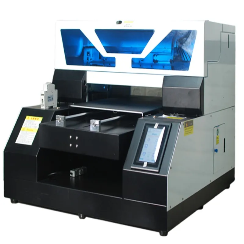 Online アップグレードA3 19 uvプリンタ自動 + ボトルプリンタ表面プリンタ6色A3 A4サイズuvフラットベッドプリンタを主導