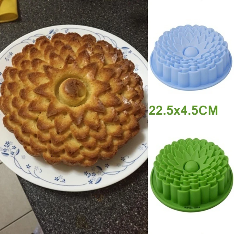 Силиконовая форма в виде подсолнуха хлебный пирог Flan Tart для торта на день