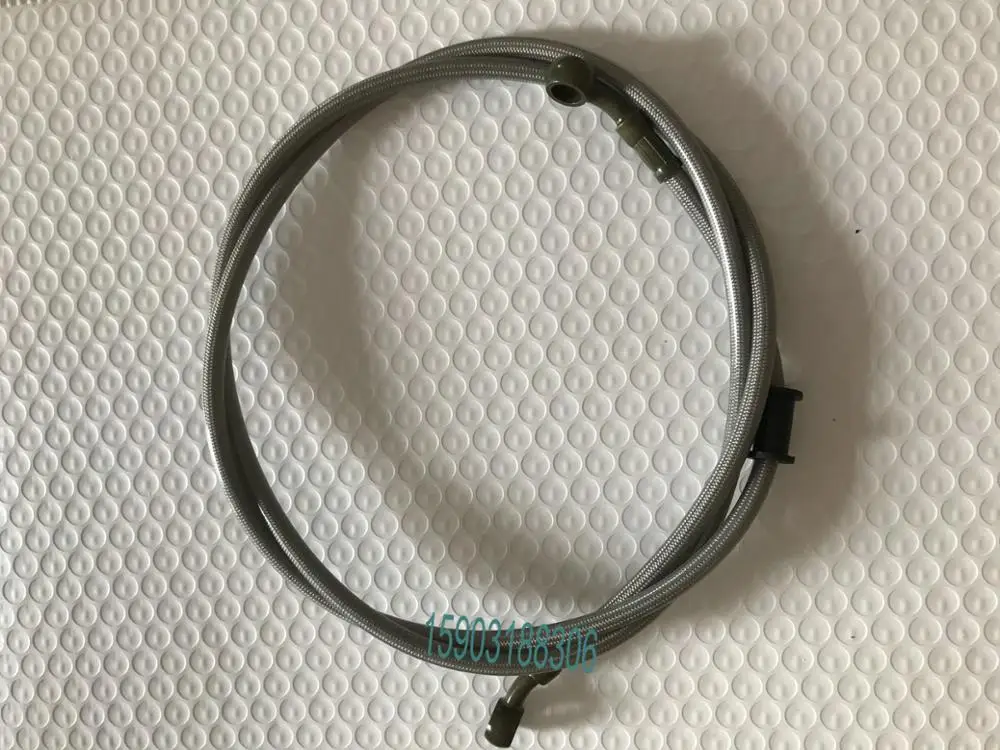 Цветной мотоциклетный шланг длина 100 см из нержавеющей стали плетеный ПВХ