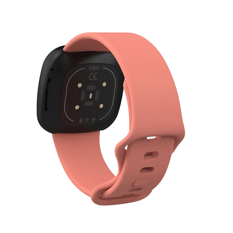 Цветной сменный ремешок для fitbit Versa 3 быстросъемный браслет умных часов Sense