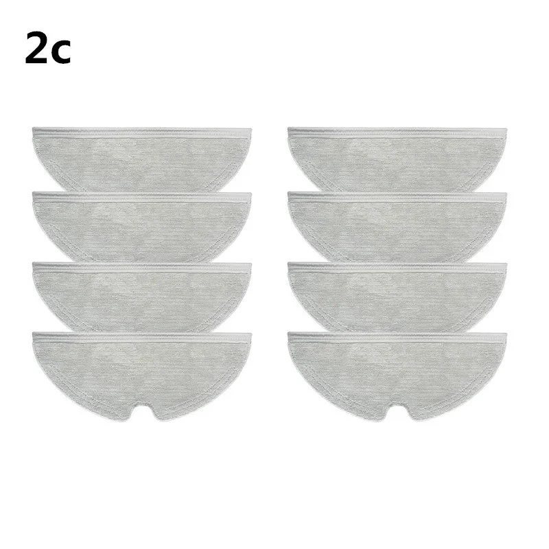 

8pcs Washable Sweeping robot Accessories mop cloth rag For xiaomi mijia Mi Robot Vacuum mop 2c Robot Vacuum Cleaner Parts Kits