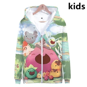 Детская толстовка с капюшоном и 3D-принтом, на возраст 2-13 лет