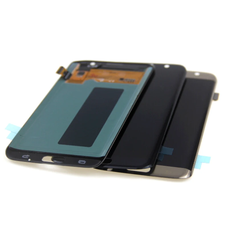 5,5 ''Супер AMOLED красный ЖКД для SAMSUNG Galaxy s7 edge G935 G935F сенсорный экран дигитайзер дисплей