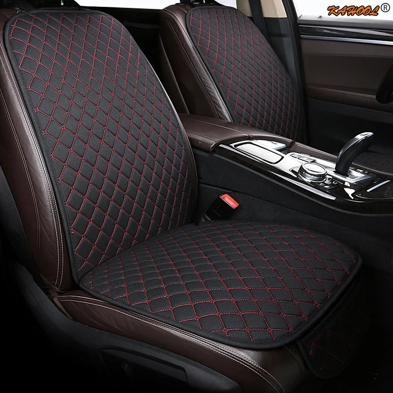 Чехлы KAHOOL для автомобильных сидений льняные toyota avensis t25 wish prado 120 150 corolla prius 20 land cruiser