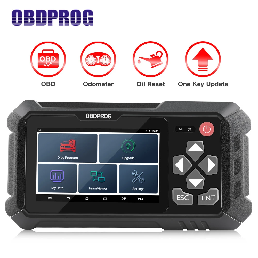 

OBDPROG M500 Odometer Correction Mileage Adjustment OBD2 Auto Code Reader Scanner Diagnostic Obd 2 Oil Reset Diagnose Tools