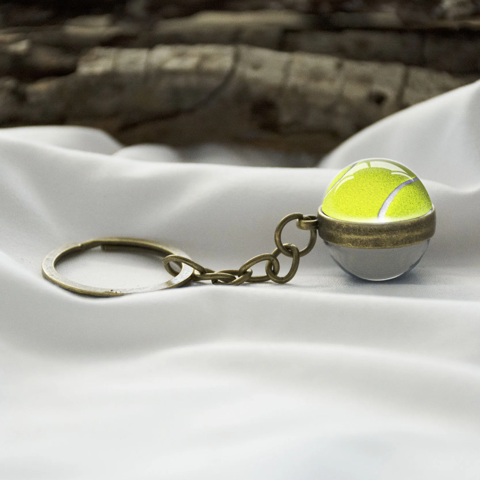 2019 Новое поступление брелок для ключей в виде баскетбольного мяча автомобиле