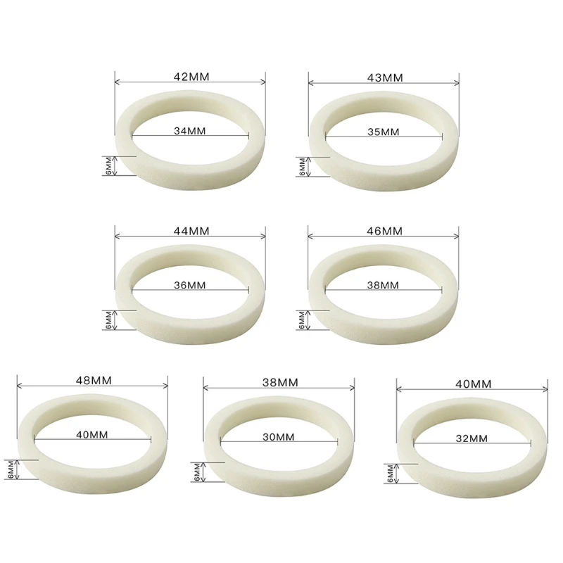 

85AB практичная велосипедная Губка Кольцо масляная Замена Передняя вилка Велоспорт