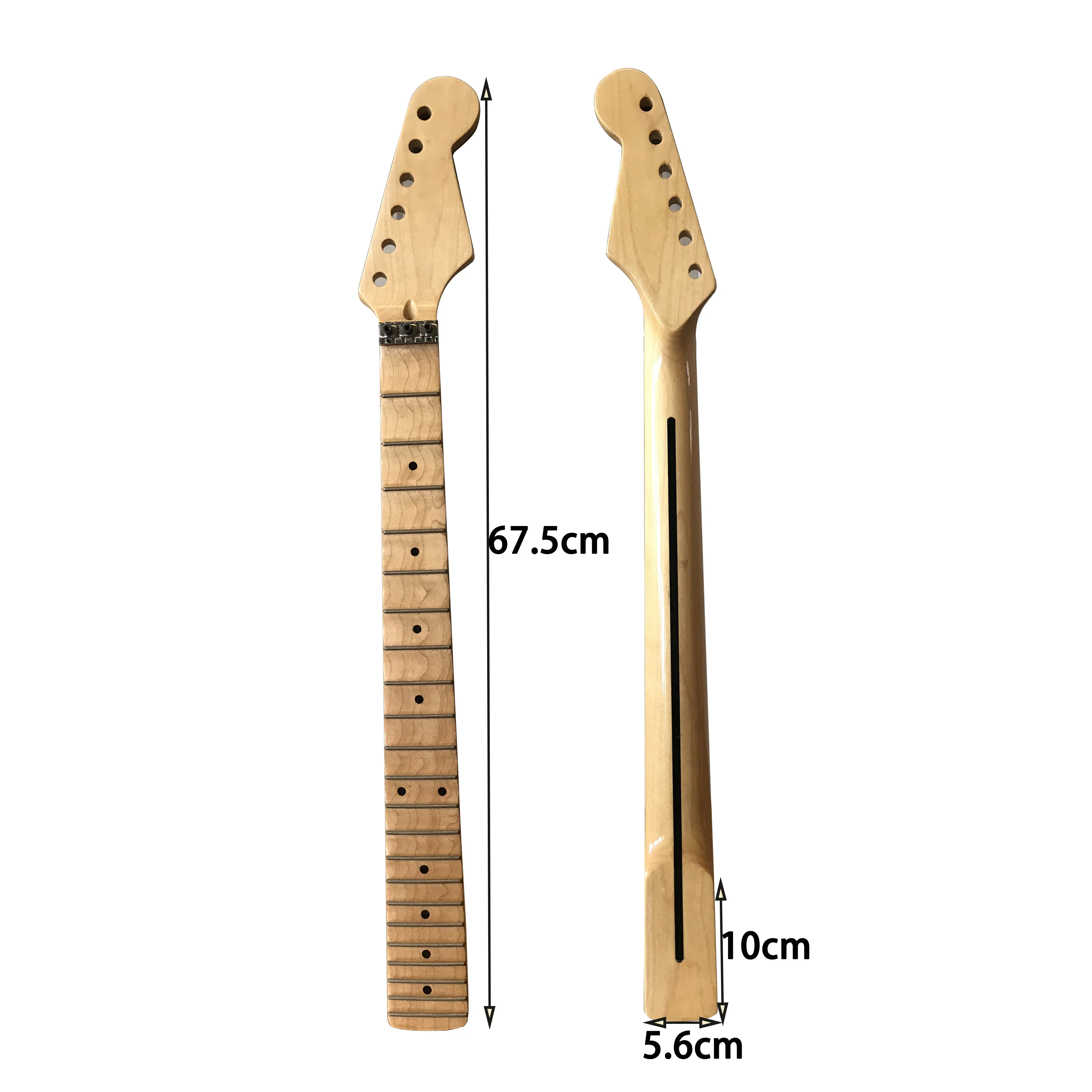 

Бесплатная доставка, новинка, Полностью зубчатая сменная шейка для гитары, 22 лада, Кленовая гитара, стиля ST, 6 струн, шейка для электрической ...