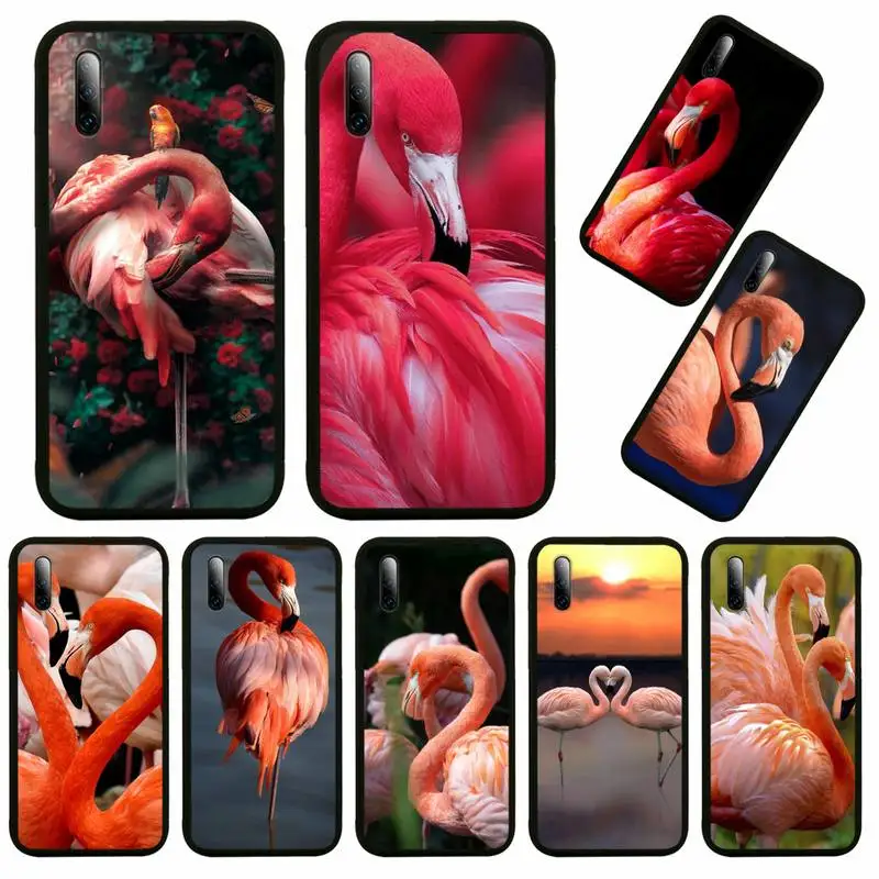 

Be a pink red Flamingo bird Phone Case For Huawei P9 P10 P20 P30 P40 Novi Lite Pro Smart Cover