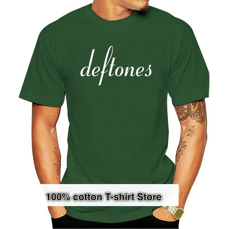 

Мужская модная футболка с графическим принтом Deftones