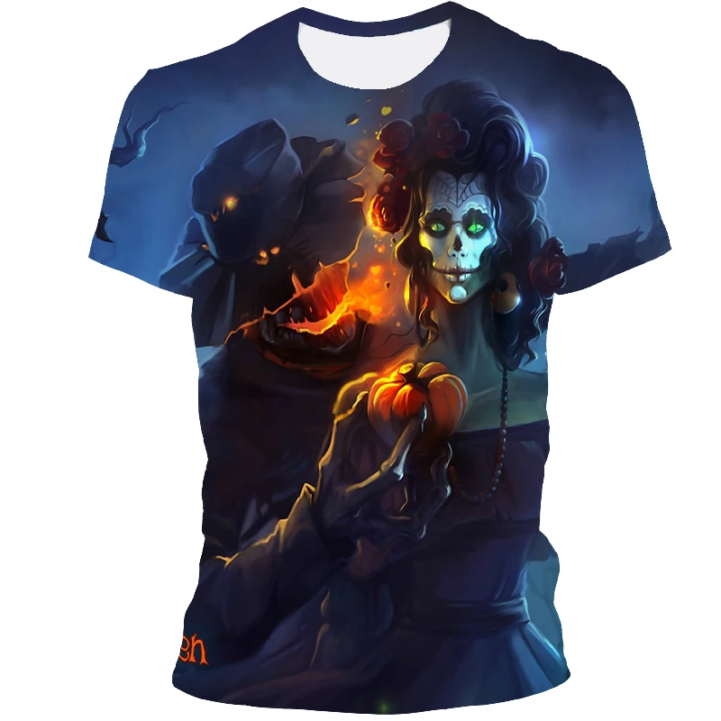 

Новинка 2021, летняя футболка с 3D принтом аниме, Повседневная Мужская и Женская Популярная модная детская футболка с коротким рукавом для мал...