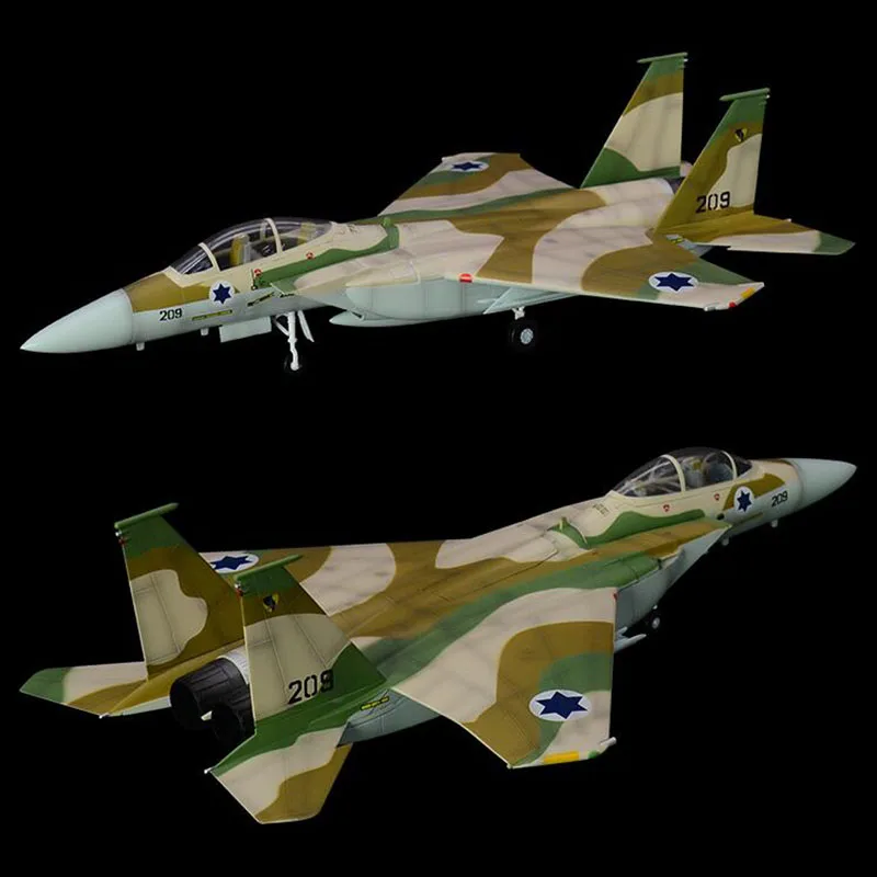 1/72 весы Lockheed Martin F15I aushan F 15 военный истребитель самолет с базой сплав модель самолета игрушка для взрослых дисплей коллекция