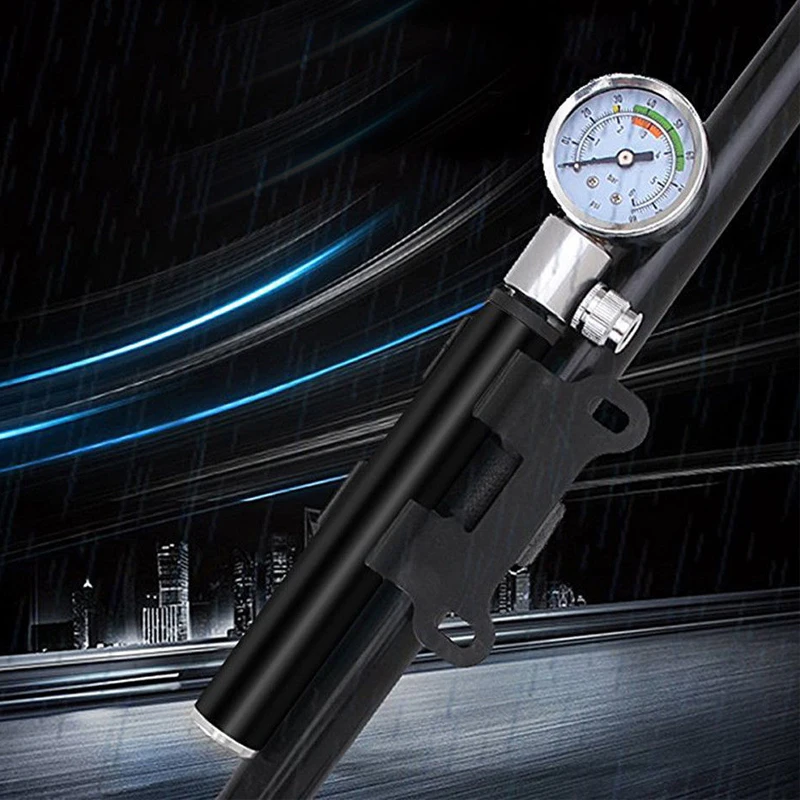 

Bicycle pump portable light bicycle air pump with 210Psi Presta Schrader valve bicycle tire inflator manual pump accessories