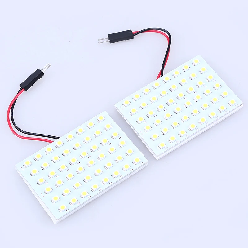 Posbay 2 шт. панель 48SMD белый микро куполообразный индекс Универсальный